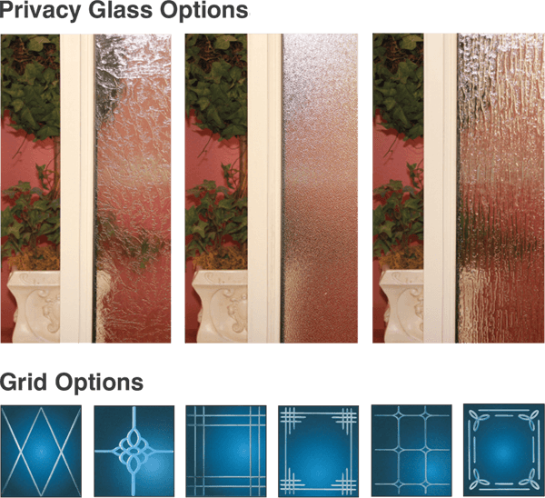 Privacy Glass and Grid Options